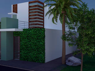 Proyecto casa habitación, M4X M4X Minimalist houses Reinforced concrete
