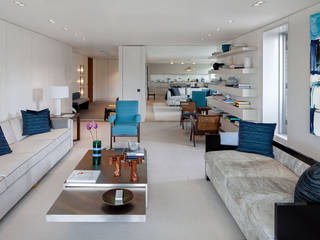 Upper East Side Apartment, andretchelistcheffarchitects andretchelistcheffarchitects 모던스타일 거실