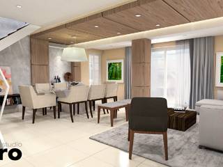 Kuro Design Studio غرفة المعيشة