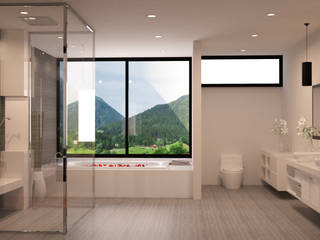 Render Fusagasuga Casa quinta, okull creativo okull creativo Bathroom