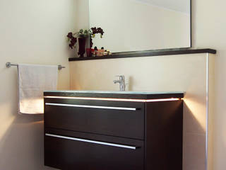 Badezimmermöbel, Schädlich Möbeldesign GmbH & Co. KG Schädlich Möbeldesign GmbH & Co. KG Modern Banyo Ahşap Ahşap rengi