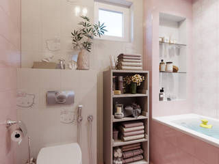 Вилла в Дубае. Детский санузел, Diana Tarakanova Design Diana Tarakanova Design Classic style bathroom