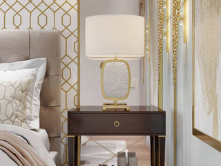 Вилла в Дубае. Спальня, Diana Tarakanova Design Diana Tarakanova Design Спальня в классическом стиле
