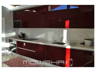 Vermelho no verde de Azeitão, Mowsha tek Design Lda Mowsha tek Design Lda Modern style kitchen