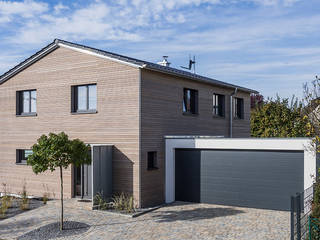 Die neue Sachlichkeit , KitzlingerHaus GmbH & Co. KG KitzlingerHaus GmbH & Co. KG Prefab woning Houtcomposiet Transparant