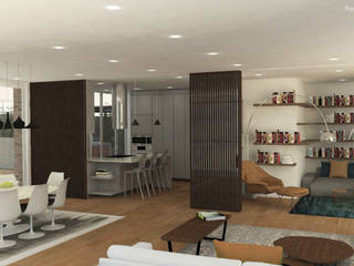 APARTAMENTO VALENBO | Residencial, C | C INTERIOR ARCHITECTURE C | C INTERIOR ARCHITECTURE Modern living room