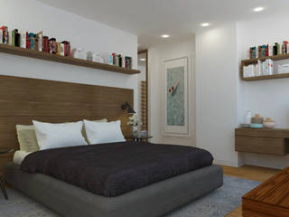 APARTAMENTO VALENBO II | Residencial, C | C INTERIOR ARCHITECTURE C | C INTERIOR ARCHITECTURE Dormitorios de estilo moderno