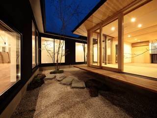 加須の平屋, TEKTON | テクトン建築設計事務所 TEKTON | テクトン建築設計事務所 Zen garten Holz