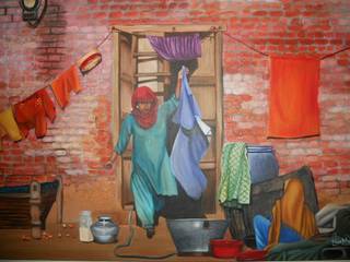 Buy “Our Daily chores” Still Life Painting Online, Indian Art Ideas Indian Art Ideas Інші кімнати