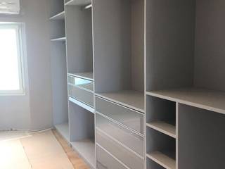 Cabinet Soyunma Odası, CABINET CABINET Phòng thay đồ phong cách hiện đại OSB