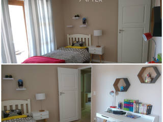 KIDS' BEDROOMS MINI MAKE OVER, BEFORE & AFTER DECOR BEFORE & AFTER DECOR
