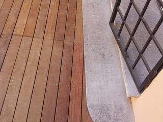 Decking in teak 2, Soloparquet Srl Soloparquet Srl Moderner Garten