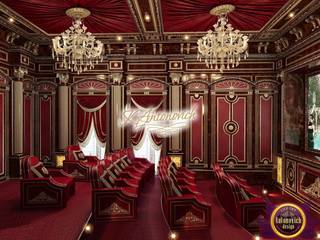 ​Best home cinema design of Katrina Atonovich, Luxury Antonovich Design Luxury Antonovich Design Media room