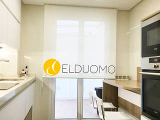 Cocina de estilo nórdico, ELDUOMO ELDUOMO 置入式廚房