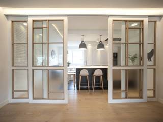 Reforma de piso con vistas, Sube Interiorismo Sube Interiorismo Klassieke keukens