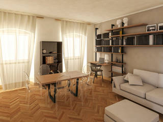 L'angolo della blogger, smellof.DESIGN smellof.DESIGN Modern living room