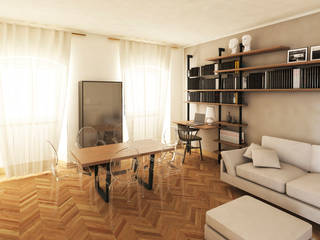 L'angolo della blogger, smellof.DESIGN smellof.DESIGN Modern living room
