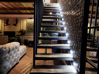 SARANINHOME, ALLARTSDESIGN ALLARTSDESIGN Escalier Métal