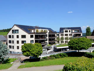 Residenz Gasthaus Wylen, Wilen bei Wollerau SZ, Fröhlich Architektur AG Fröhlich Architektur AG Дома в стиле кантри