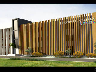 Architects In Coimbatore, UNAAVIHS Architects & Space Planners UNAAVIHS Architects & Space Planners Industrial style houses