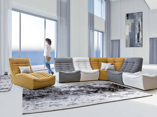 Canapés tissu, HomeSalons HomeSalons Modern living room