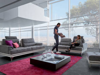 Canapés tissu, HomeSalons HomeSalons Modern living room