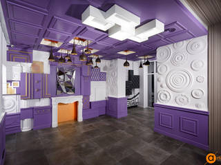 Ампир - шоурум лепного декора, Artichok Design Artichok Design Gewerbeflächen Lila/Violett
