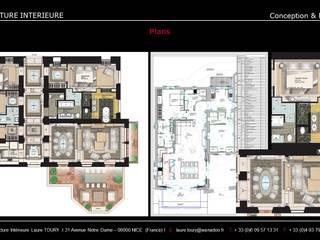 Plans, Architecture interieure Laure Toury Architecture interieure Laure Toury Villa