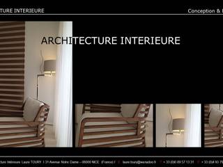 presentation, Architecture interieure Laure Toury Architecture interieure Laure Toury Moderner Flur, Diele & Treppenhaus