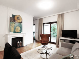 Współczesna elegancja, Musiał Studio Musiał Studio Modern Living Room