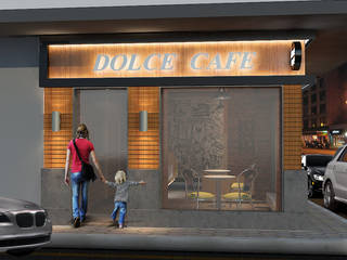 Dolce cafe , Quattro designs Quattro designs مساحات تجارية
