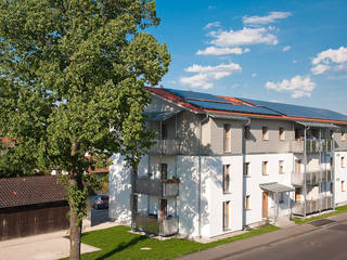 Altbau zum Passivhaus, Architekturbüro Schaub Architekturbüro Schaub บ้านประหยัดพลังงาน