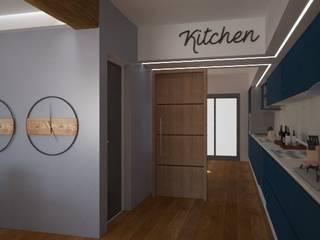 Cucina moderna, IDlab IDlab غرفة السفرة