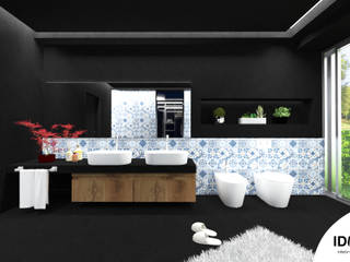 Una piccola SPA privata, IDlab IDlab Eclectic style bathrooms