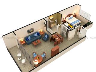 3D Floor Plan Services, Rayvat Rendering Studio Rayvat Rendering Studio