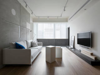 No.2 Modern Composition by Studio In2, Studio In2 深活生活設計 Studio In2 深活生活設計 Minimalist living room