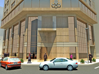 Faisal Bank Tower - Cairo, Ereibi for Engineering Design Ereibi for Engineering Design مساحات تجارية