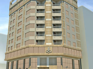 Faisal Bank Tower - Cairo, Ereibi for Engineering Design Ereibi for Engineering Design مساحات تجارية