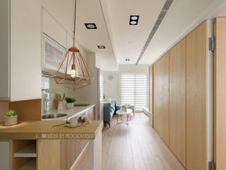 台南_住宅空間_德和大邁, Moooi Design 驀翊設計 Moooi Design 驀翊設計 Scandinavian style dining room