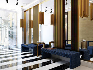 Trendy & Chic - Hotel Inn Rossio, DZINE & CO, Arquitectura e Design de Interiores DZINE & CO, Arquitectura e Design de Interiores Espacios comerciales