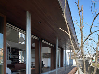 truth, *studio LOOP 建築設計事務所 *studio LOOP 建築設計事務所 Modern garden