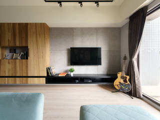 Residence | Kaohsiung 博聞 蕭宅, E&K宜客設計 E&K宜客設計 Living room