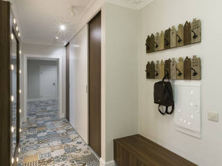Реализованный проект на ул.Белинского,86, Дизайн Студия 33 Дизайн Студия 33 Scandinavian style corridor, hallway& stairs