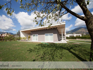 Villa Bioclimatica , EILAND EILAND Wooden houses Wood Wood effect