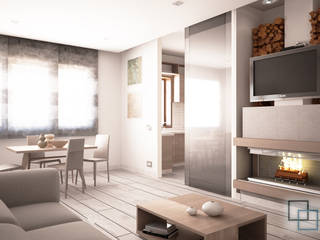 CASA A SCHIERA, DM2L DM2L Modern living room