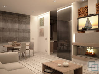 CASA A SCHIERA, DM2L DM2L Modern living room