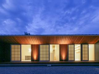 agata house, 髙岡建築研究室 髙岡建築研究室 Rumah Gaya Asia Kayu Wood effect