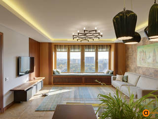 Provence in the city, Artichok Design Artichok Design Minimalist living room
