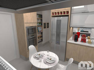 Cozinha |Apartamento MG|, Mateus Dias Arquitetura Mateus Dias Arquitetura Kitchen units