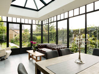 Romantische veranda bij landelijke woning, Verandaland Perfecta Verandaland Perfecta Country style conservatory